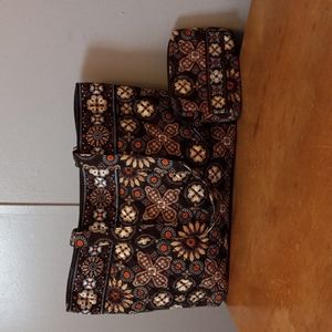 Vera Bradley East West Tote Cosmetic Bag